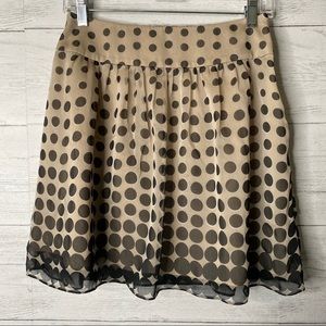 🌈 limited fir and float polka dotted skirt